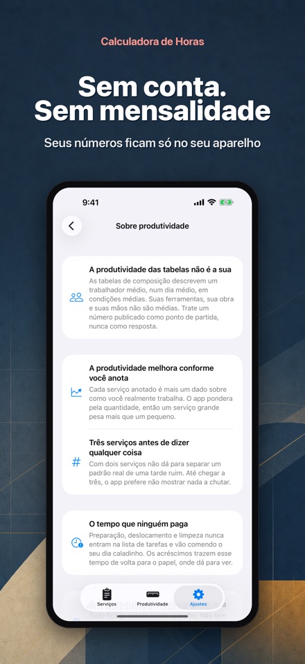 Calculadora de Mão de Obra 10
