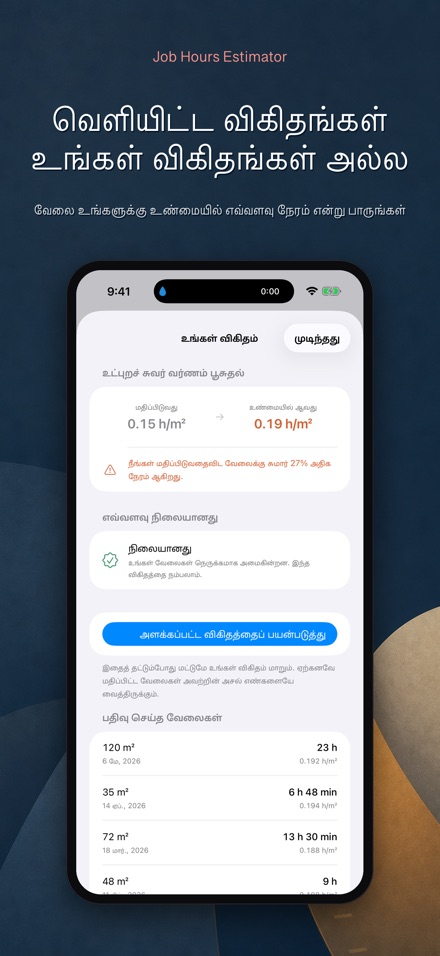வேலை மணிநேரக் கணக்கு 4