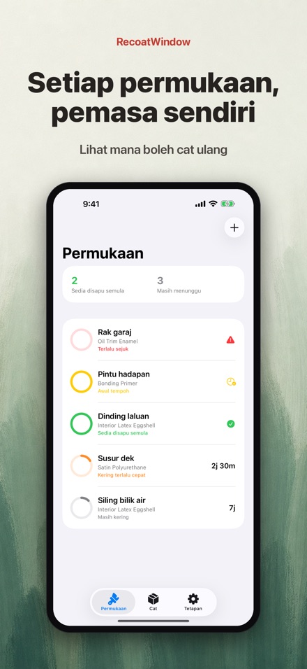 RecoatWindow: Salutan Kedua