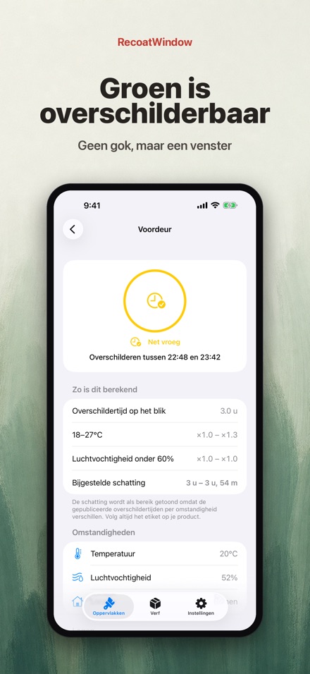 RecoatWindow: Tweede Laag 4