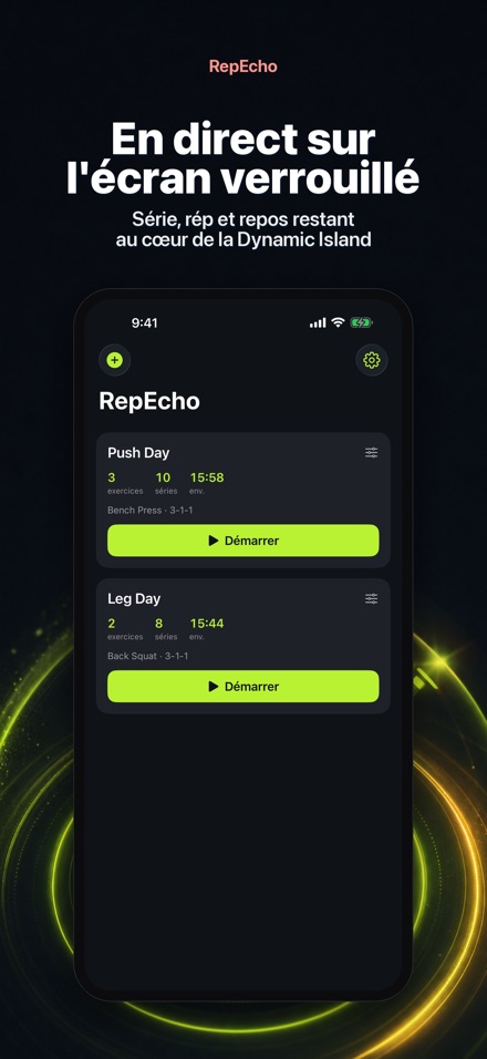 RepEcho : tempo de muscu 4