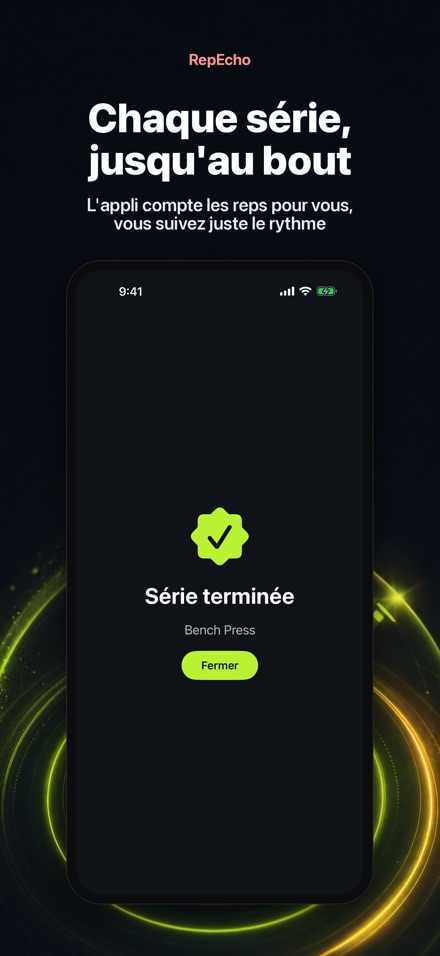 RepEcho : tempo de muscu 10