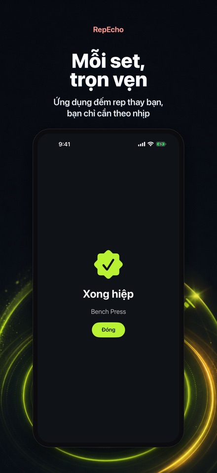 RepEcho: Nhịp tập rep 10