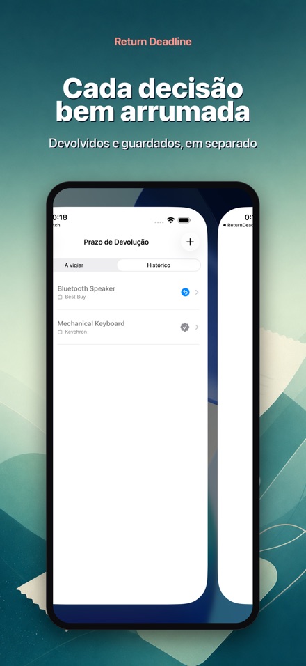 Return Deadline: devoluções 5