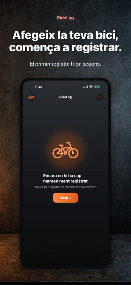 RideLog: Registre de Bici 8