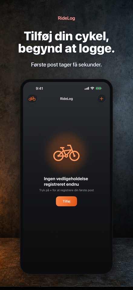 RideLog: Cykel Servicelog 8