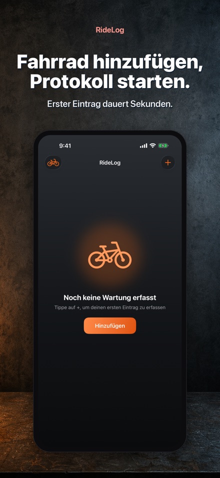 RideLog: Fahrrad Wartungslog 8
