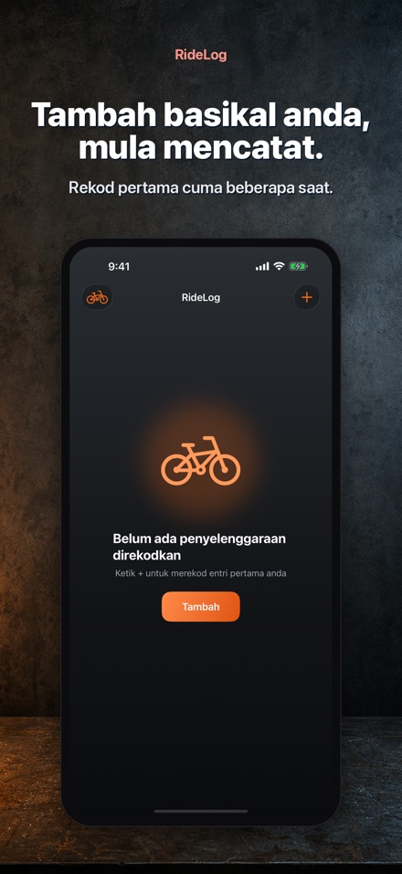 RideLog: Log Servis Basikal 8