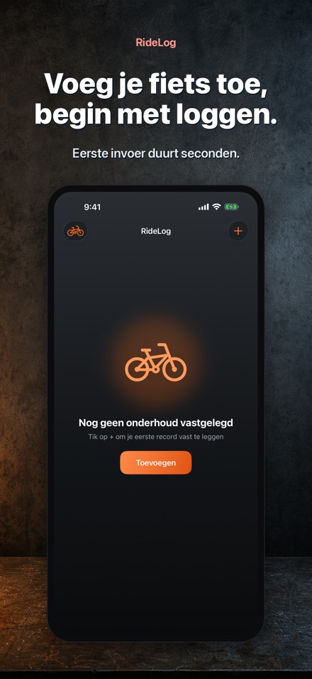 RideLog: Fiets Onderhoudslog 8