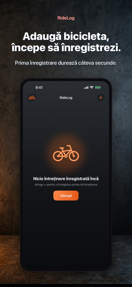 RideLog: Jurnal Bicicleta 8