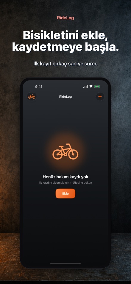 RideLog: Bisiklet Bakim Kaydi 8