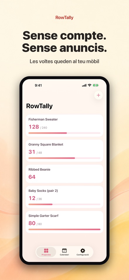 RowTally: Comptador de Voltes 10