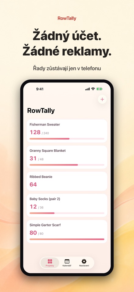 RowTally: Počítadlo Řad 10