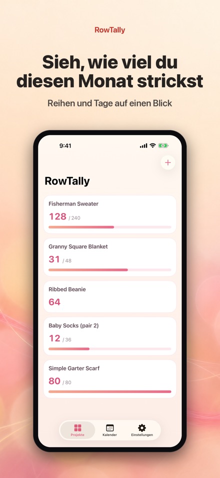 RowTally: Reihenzähler 5