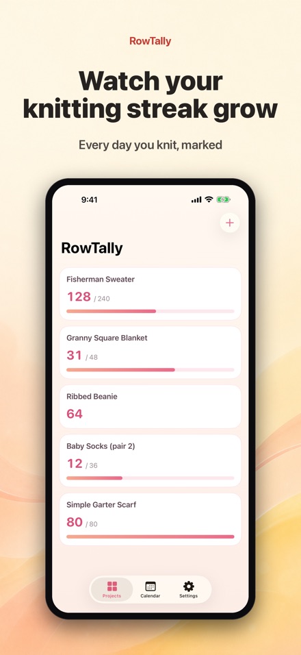 RowTally: Knitting Row Counter 4