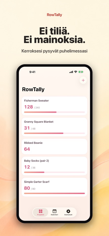 RowTally: Kerroslaskuri 10