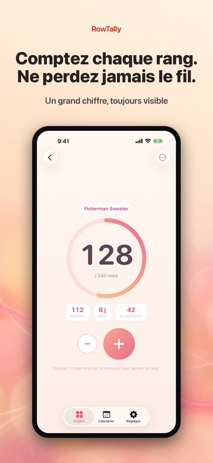 RowTally: Compteur de Rangs