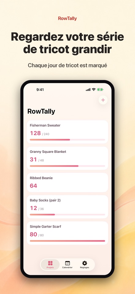 RowTally: Compteur de Rangs 4