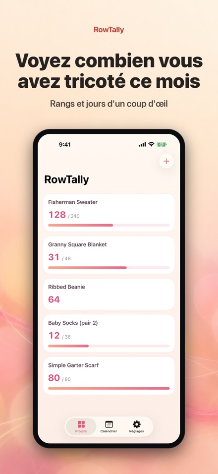 RowTally: Compteur de Rangs 5