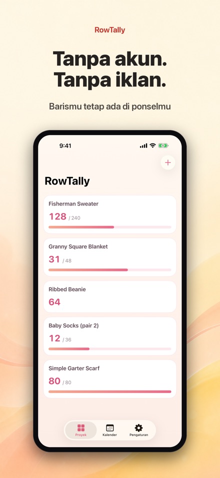 RowTally: Penghitung Baris 10