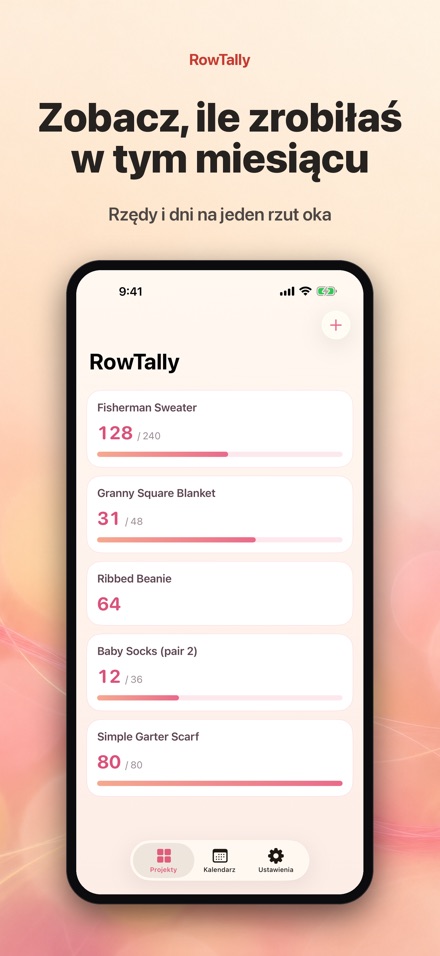 RowTally: Licznik Rzędów 5