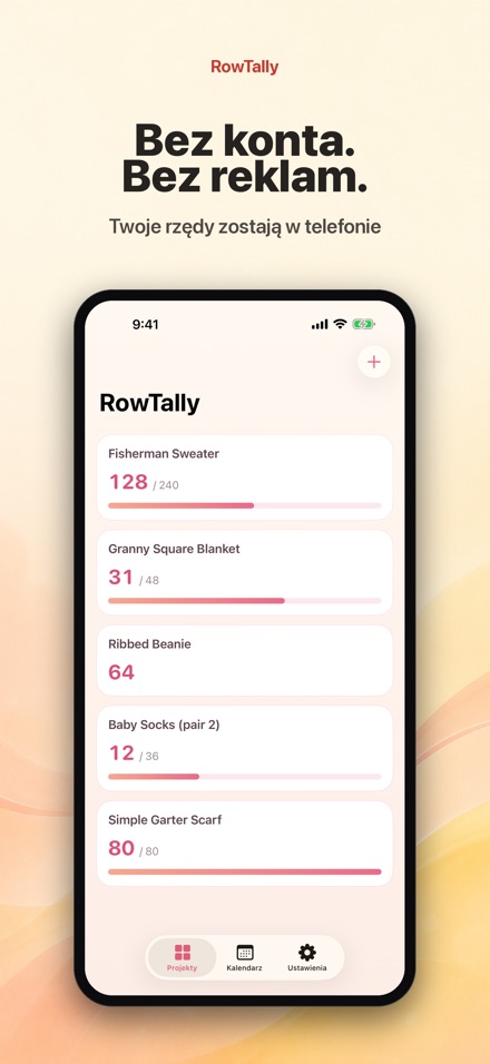 RowTally: Licznik Rzędów 10