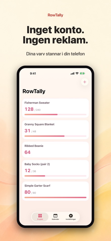 RowTally: Varvräknare 10