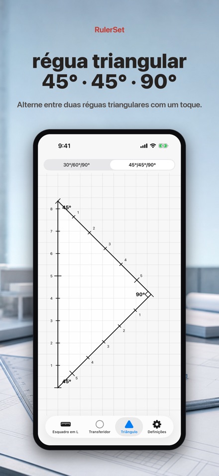 RulerSet: Esquadro em L 6