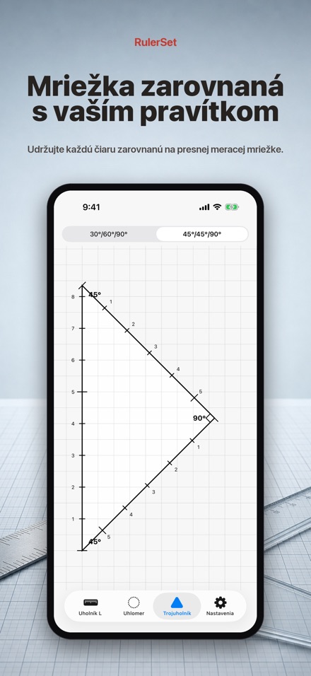 RulerSet: Uholník L 7
