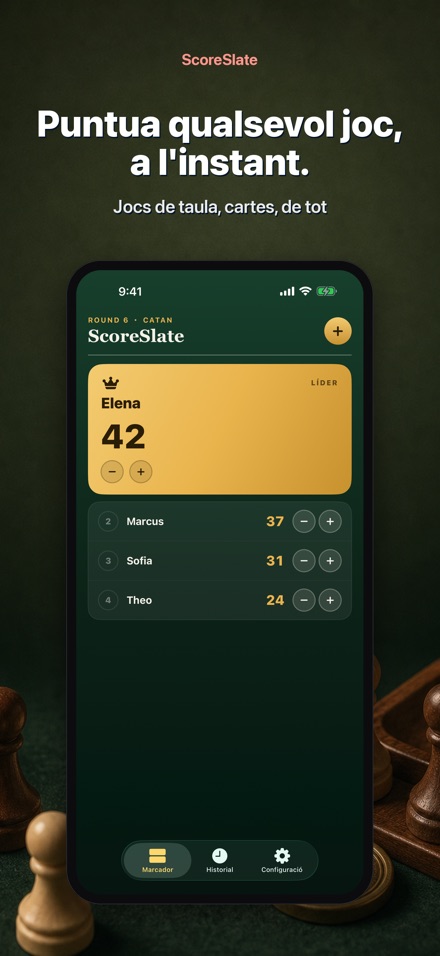 ScoreSlate: Comptador de Punts