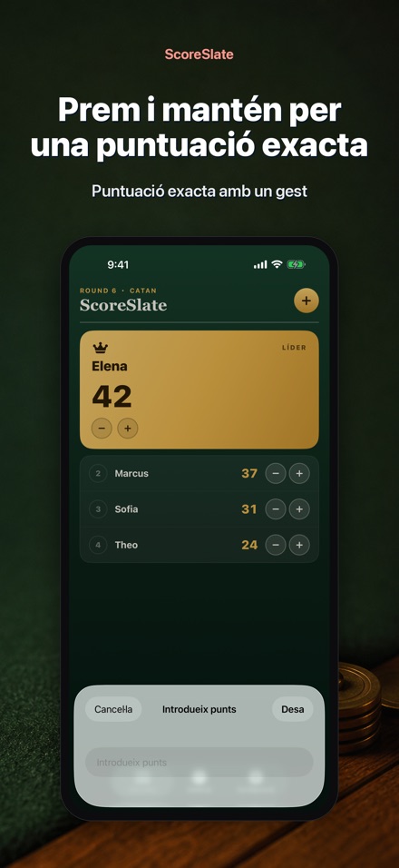 ScoreSlate: Comptador de Punts 3