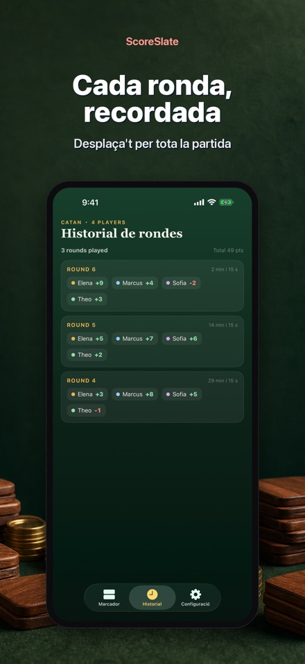 ScoreSlate: Comptador de Punts 4