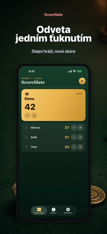 ScoreSlate: Počítadlo Skóre 10