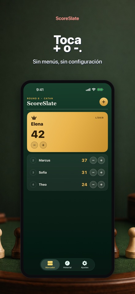 ScoreSlate: Contador de Puntos 2