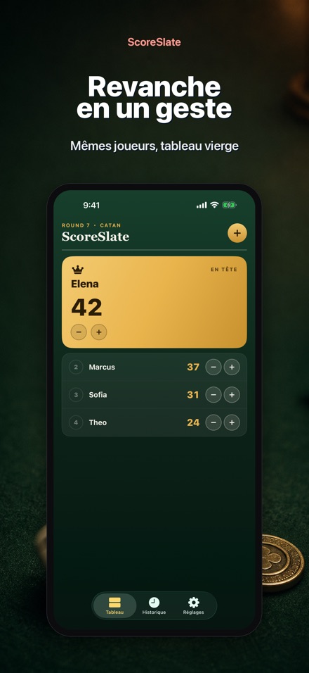 ScoreSlate: Compteur de Points 10