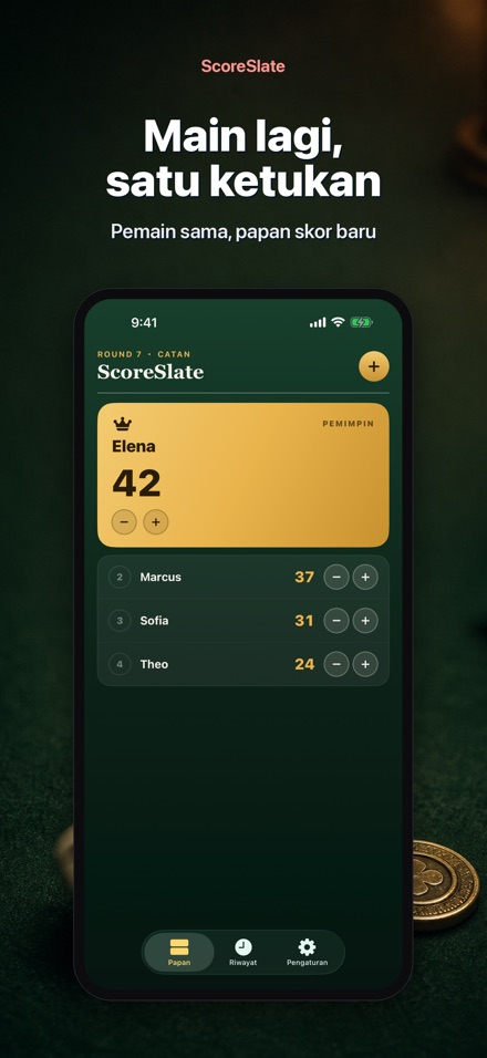 ScoreSlate: Pencatat Skor 10