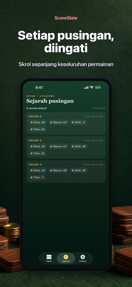 ScoreSlate: Pencatat Skor 4