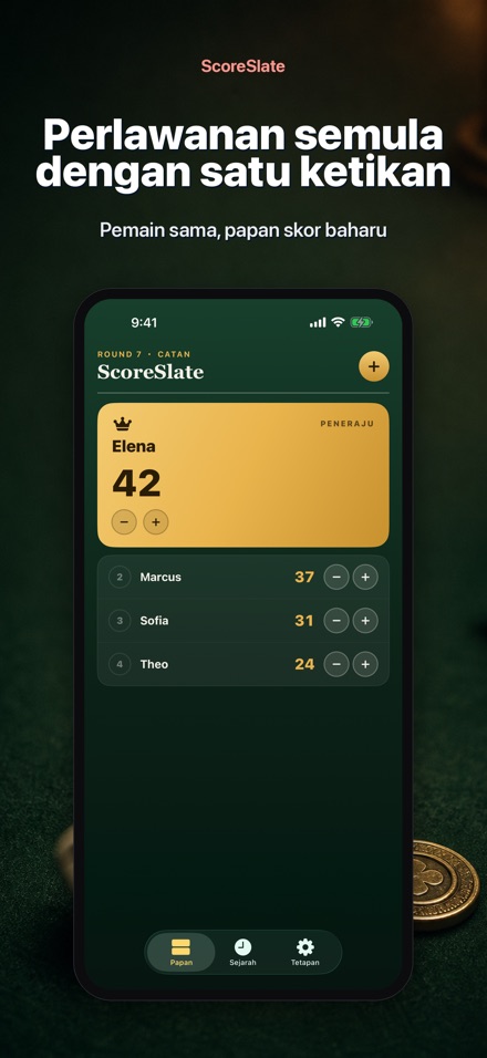 ScoreSlate: Pencatat Skor 10