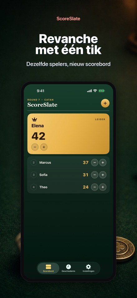 ScoreSlate: Scorebijhouder 10