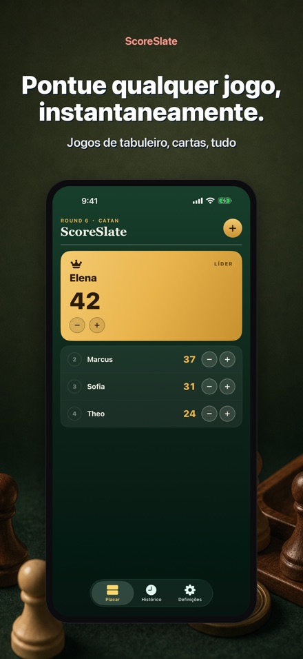 ScoreSlate: Contador de Pontos