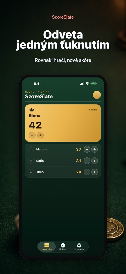 ScoreSlate: Počítadlo Skóre 10