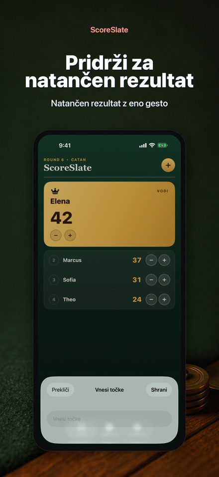 ScoreSlate: Štetje Točk 3