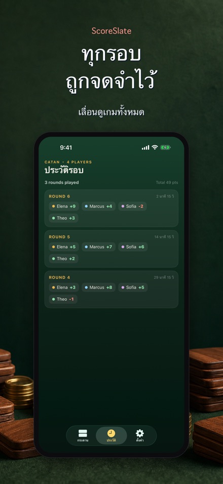 ScoreSlate: ตัวเก็บคะแนน 4