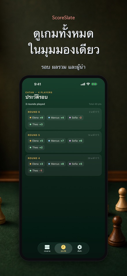 ScoreSlate: ตัวเก็บคะแนน 5