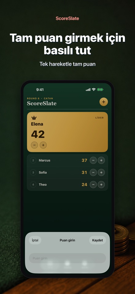 ScoreSlate: Skor Takibi 3