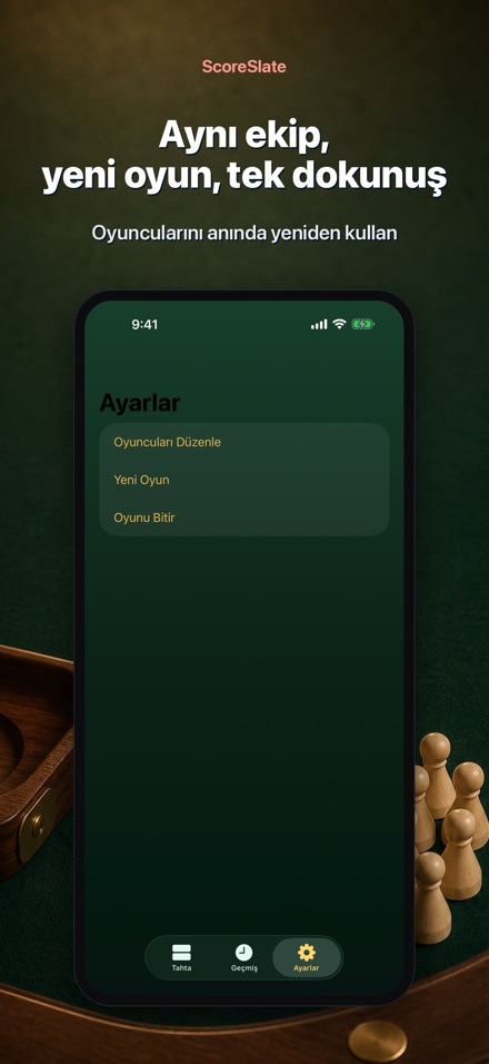ScoreSlate: Skor Takibi 6
