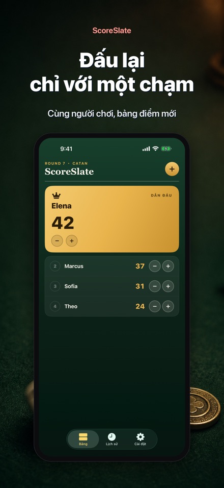 ScoreSlate: Ghi Điểm Nhanh 10