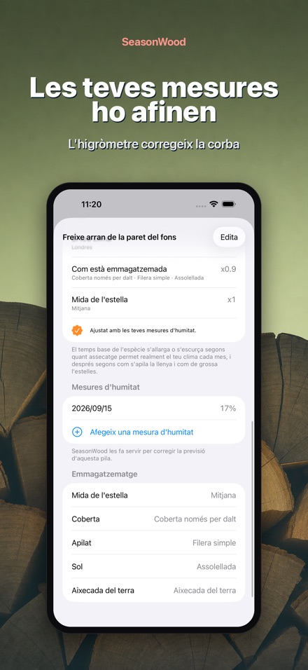 SeasonWood: assecat de llenya 4