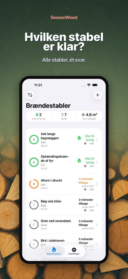 SeasonWood: Brænde & tørring