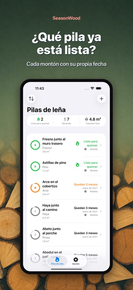 SeasonWood: secado de leña